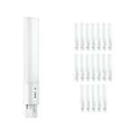 Mehrfachpackung 20x Philips Corepro PL-S LED 5W 520lm - 830  | Ersatz für 9W