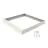 Budgetlight LED Panel Aufbaurahmen V2.0 FastSlide 60X60cm für Externen Treiber