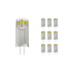 Mehrfachpackung 10x LED Capsule G4 1.8W 200lm - 827 | Ersatz für 20W