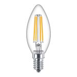 Philips Corepro LED Bougie E14 Filament Claire 6.5W 806lm - 827  | Remplacement 60W