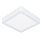 Eglo Plafonnier Éclairage de salle de bains Fueva 6 Plastique Blanc 7W 1100lm - 827-840-865 CCT