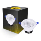 Spot encastrable LED Ronde inclinable 7W 560lm 60D - 930  | 85mm - Diamètre 70mm - UGR <19