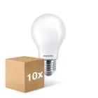 Lot 10x Philips Corepro LED Ampoule E27 Poire Dépolie 7W 806lm - 840 Remplacement 60W