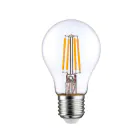 LED E27 Poire Filament Claire 4.5W 470lm - 822-827 Dim To Warm | Dimmable - Remplacement 40W